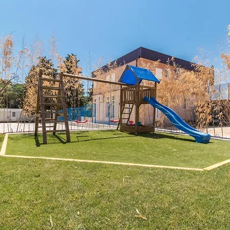 Superb Maxima With Private Pool, Sauna, Jacuzzi, Playground For Up To 18 Persons, Extra Pool Heating Available