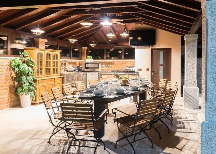 Villa Superb Maxima With Private Pool, Sauna, Jacuzzi, Playground For Up To 18 Persons, Extra Pool Heating Available Valtura